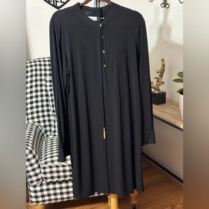 Calvin Klein Size 14 Black Dress